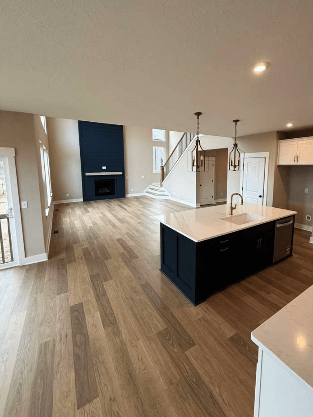 Open Floor Plan — Engineered Hardwood
