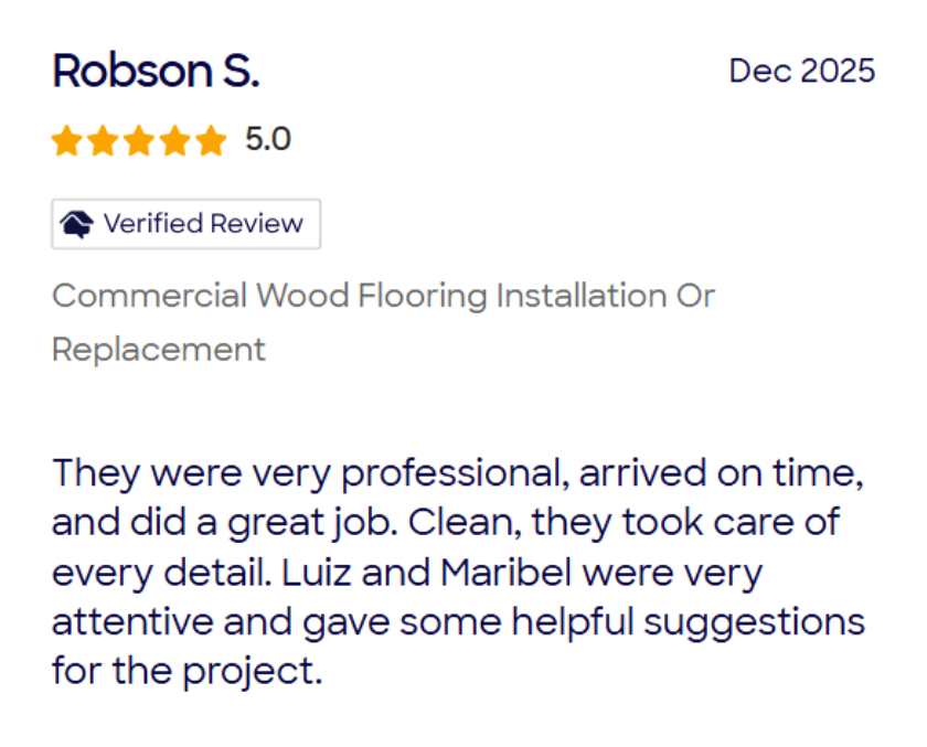 Robson S. — verified review