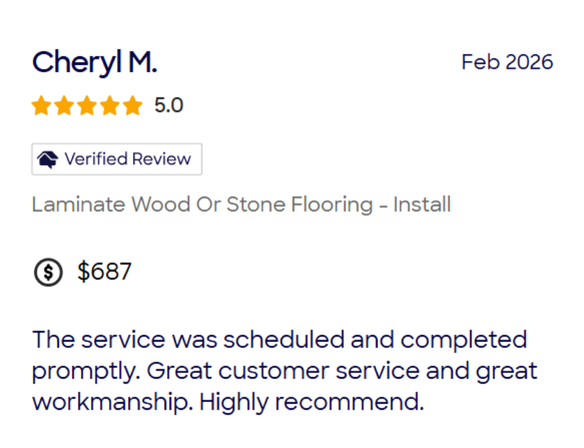 Cheryl M. — verified review